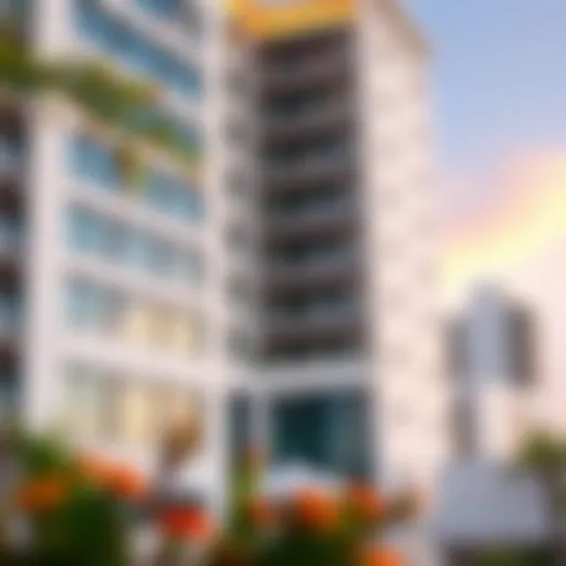 Luxurious view of Oasis Hotel Apartments exterior