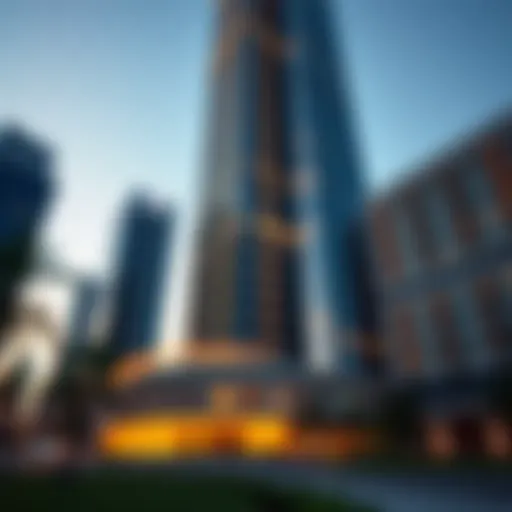 Exterior view of Ontario Tower showcasing its modern architecture
