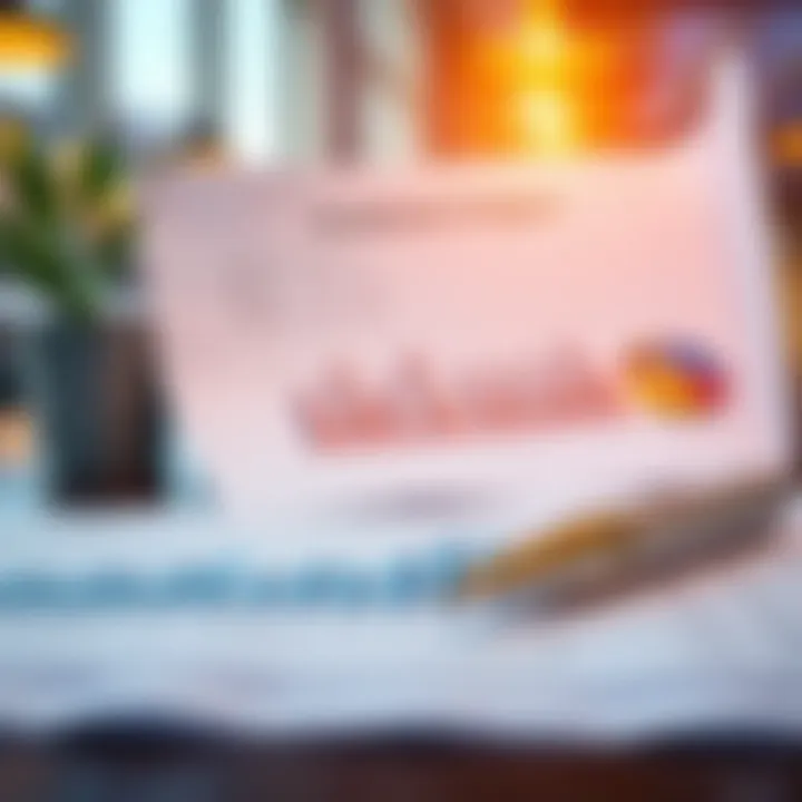Financial documents and charts representing investment analysis in the restaurant sector