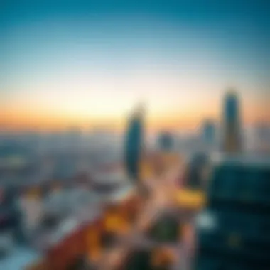 Stunning skyline view of Oud Metha