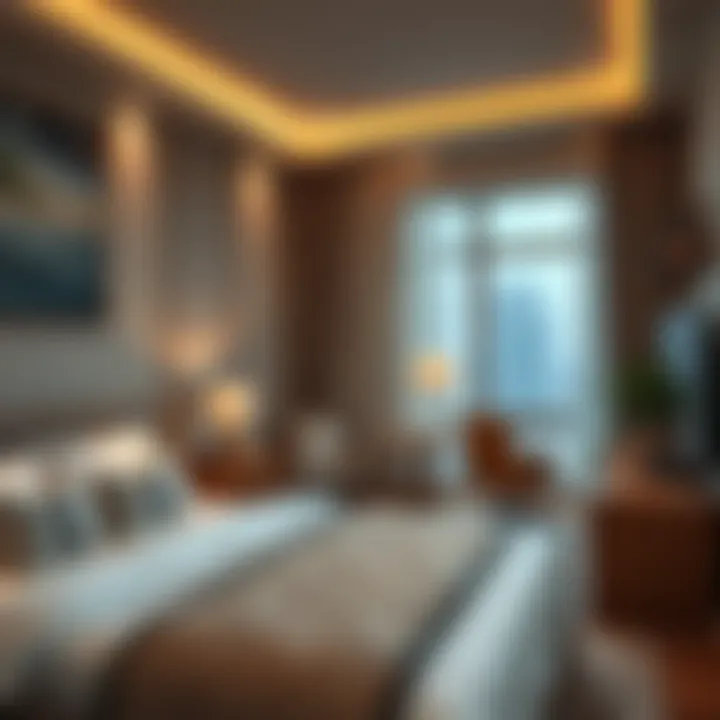 Cozy room interior in Bur Dubai