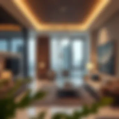 Chic Living Space in International City Stylish studio flat interior in International City
