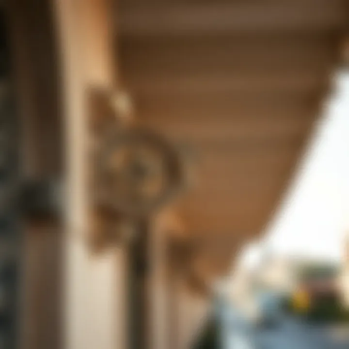 Architectural Details of حديقة العين Close-up of unique architectural features in حديقة العين