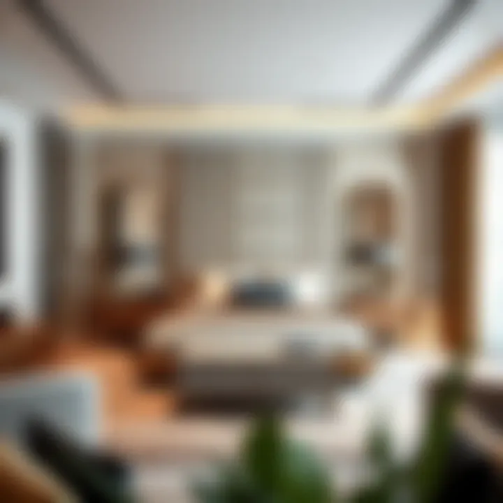 Bespoke Bedroom Luxury Luxurious bedroom with bespoke furniture highlighting comfort