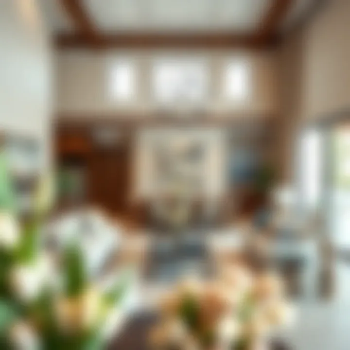 Luxurious Interior of Skyline Ranch Villa Interior living space of Skyline Ranch Villa highlighting luxury finishes