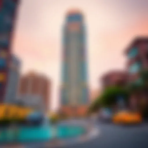 Stunning view of Regal Tower showcasing its architectural elegance