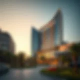 A stunning architectural view of المرابع العربيه showcasing modern design