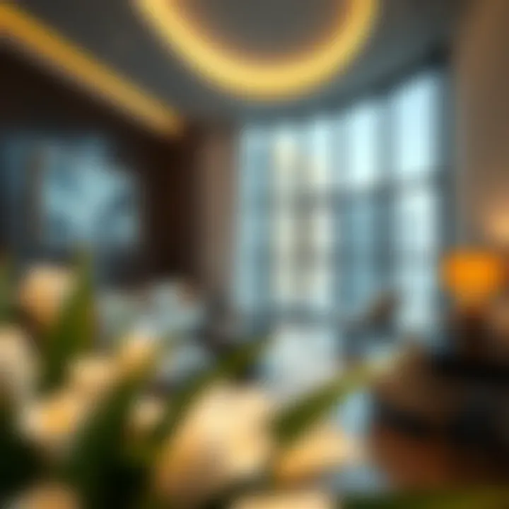 Elegant Interior Design of Wyndham Dubai Marina Elegant interior design of Wyndham Dubai Marina