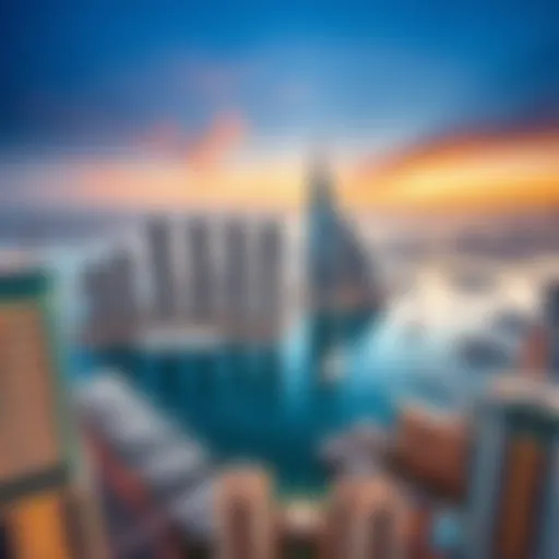 Panoramic view of Wyndham Dubai Marina