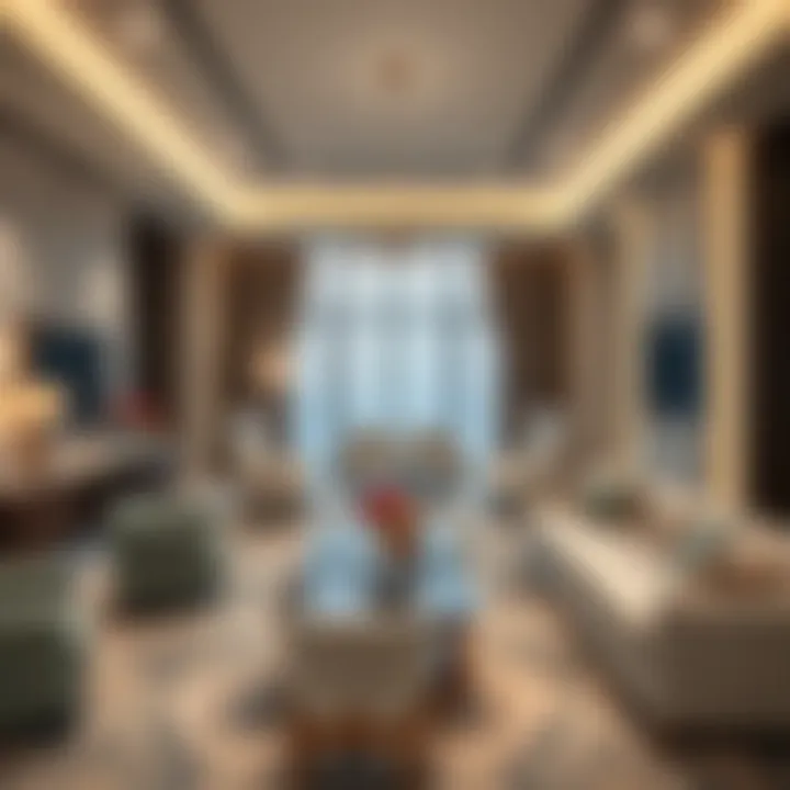 Elegant interior design of Haven Al Dar residence