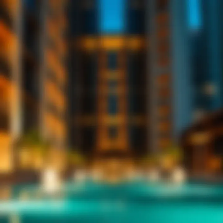Architectural elegance of Jumeirah Living Residence