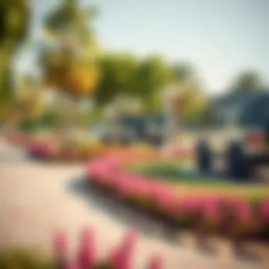 Landscaped Parks in Manazel Al Khor Beautiful landscaped parks in Manazel Al Khor