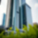 Stunning exterior view of Millennium Executive Tower showcasing its modern architecture