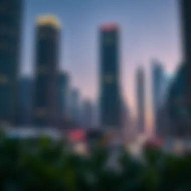 Dubai's Financial District Financial district in Dubai