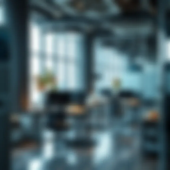 Office environment in Dubai