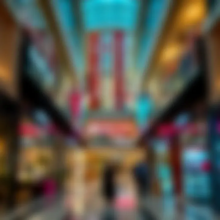 Vibrant Retail Spaces Inside National Towers Mall Interior view of retail spaces filled with diverse shops