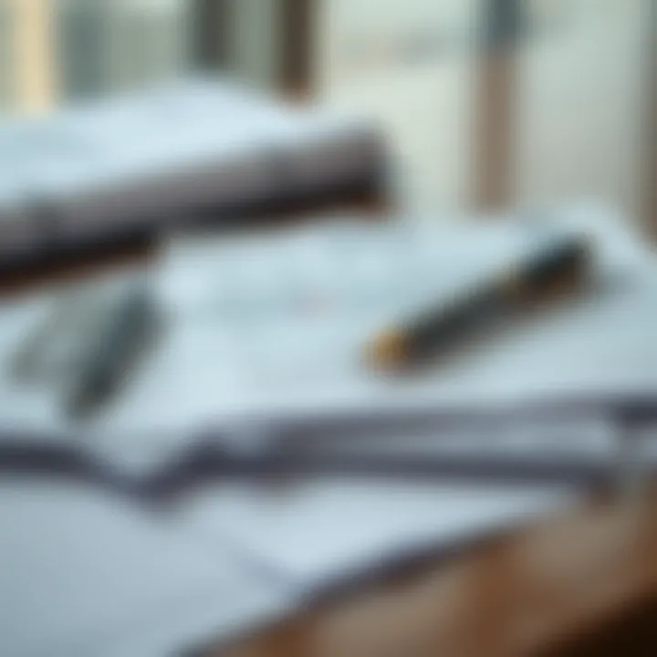 Essential Documentation for Freelancers Documentation and papers laid out, highlighting essential requirements