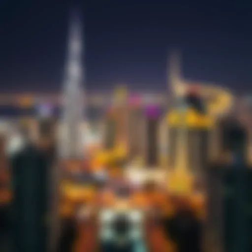 Stunning skyline of Dubai showcasing luxury properties