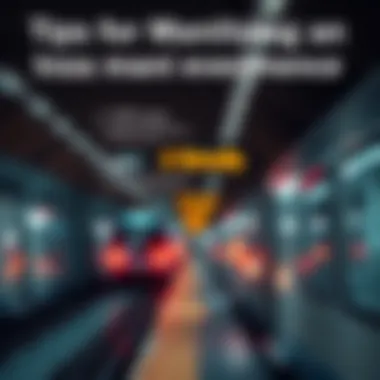 Tips for Maximizing Your Dubai Metro Experience Infographic showcasing tips for efficient metro travel