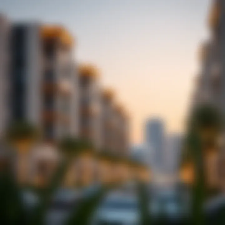 An artistic representation of the luxurious residential units within Naya District One