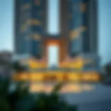 Stunning architectural design of One Zabeel