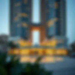 Stunning architectural design of One Zabeel