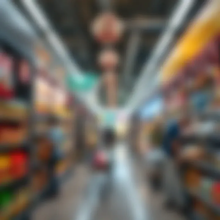 Quiet Shopping Aisle in Dragon Mart