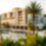 A panoramic view of Riverland showcasing its architectural beauty