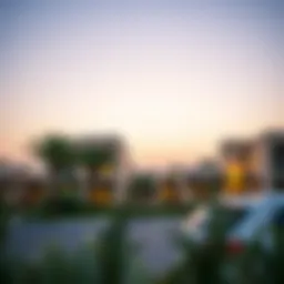 Luxurious properties in Dubai's desert landscape