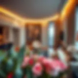 Luxurious living space in Savoy Suites