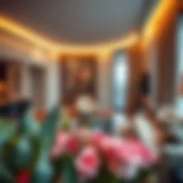 Luxurious living space in Savoy Suites