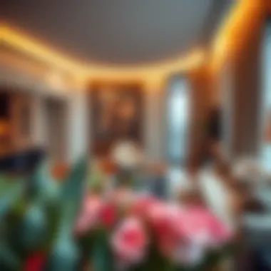 Luxurious Living Space at Savoy Suites Luxurious living space in Savoy Suites