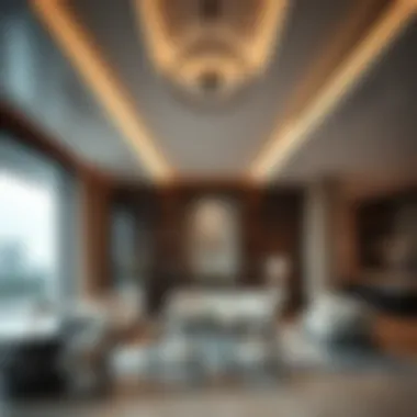 Elegant Interior of Six Senses Residences Luxurious interior design showcasing elegance