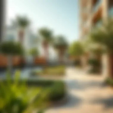 Outdoor Area for Healthy Living A beautiful outdoor area promoting a healthy lifestyle
