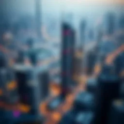 Aerial view of Dubai's skyline showcasing various off-plan developments