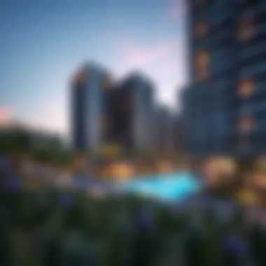 Modern Architectural Renderings Modern architectural renderings of upcoming Dubai residential projects