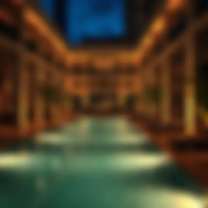 Viceroy Dubai pool area illustrating luxury lifestyle amenities
