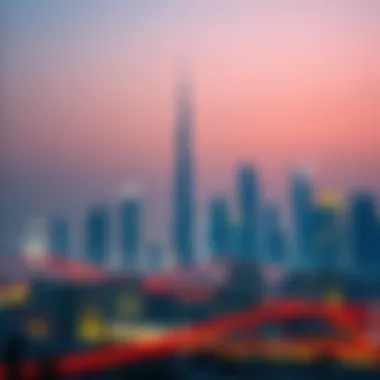 Dubai Skyline: A Hub for Real Estate Investment Dubai skyline representing real estate opportunities