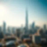 Stunning skyline view of Dubai showcasing luxury real estate