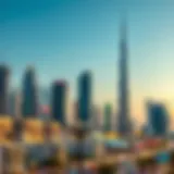 Stunning skyline of Dubai showcasing modern architecture