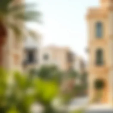 Residential Architecture in Al Karama Residential buildings in Al Karama, showcasing the neighborhood's architectural style