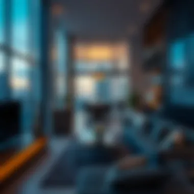 Luxury Living: Insights into Dubai's Rental Market Modern apartment interiors showcasing luxury living