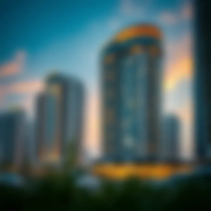 Stunning Architectural Design of West Avenue Tower Architectural view of West Avenue Tower