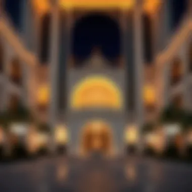 Grand Exterior of Zabeel Saray Exterior view showcasing the grandeur of Zabeel Saray