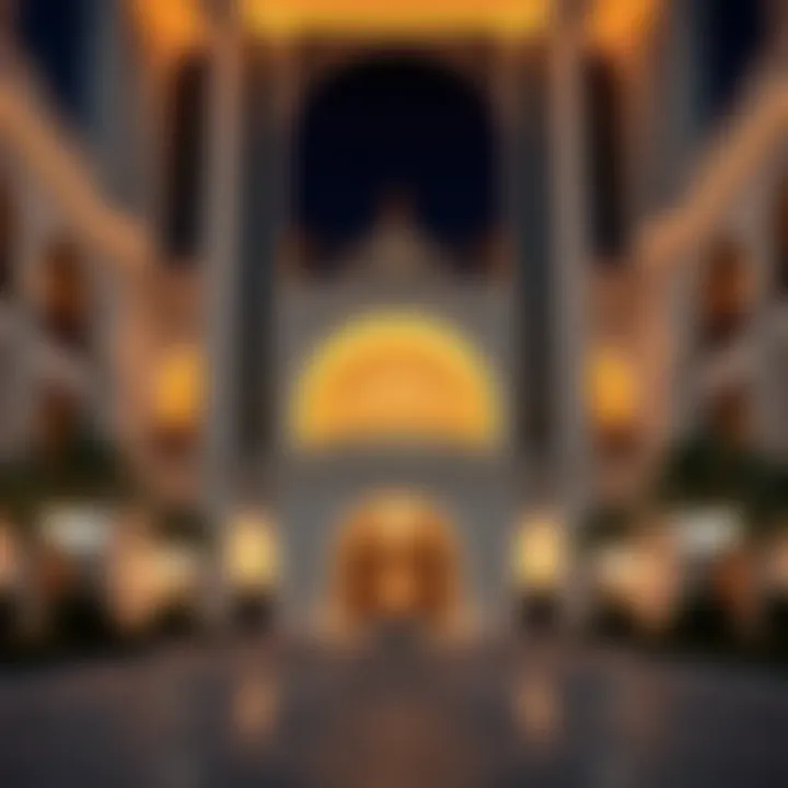 Grand Exterior of Zabeel Saray Exterior view showcasing the grandeur of Zabeel Saray